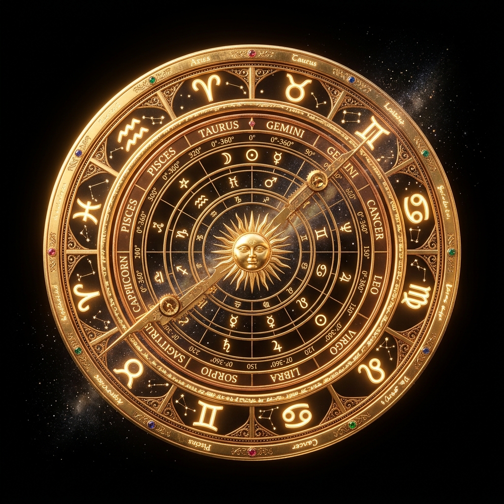Astrology Zodiac Wheel